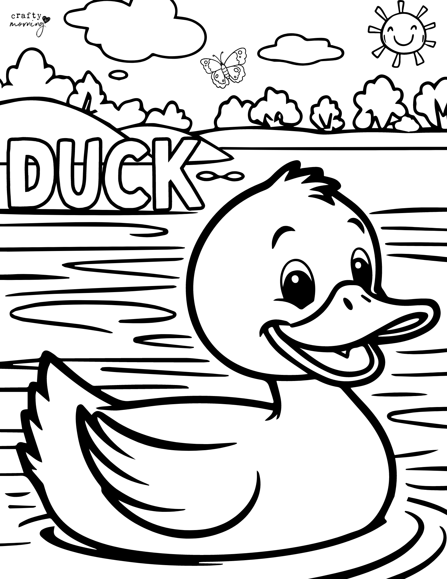 10 Duck Coloring Pages To Print Crafty Morning 10 Duck Coloring Pages To Print Crafty Morning