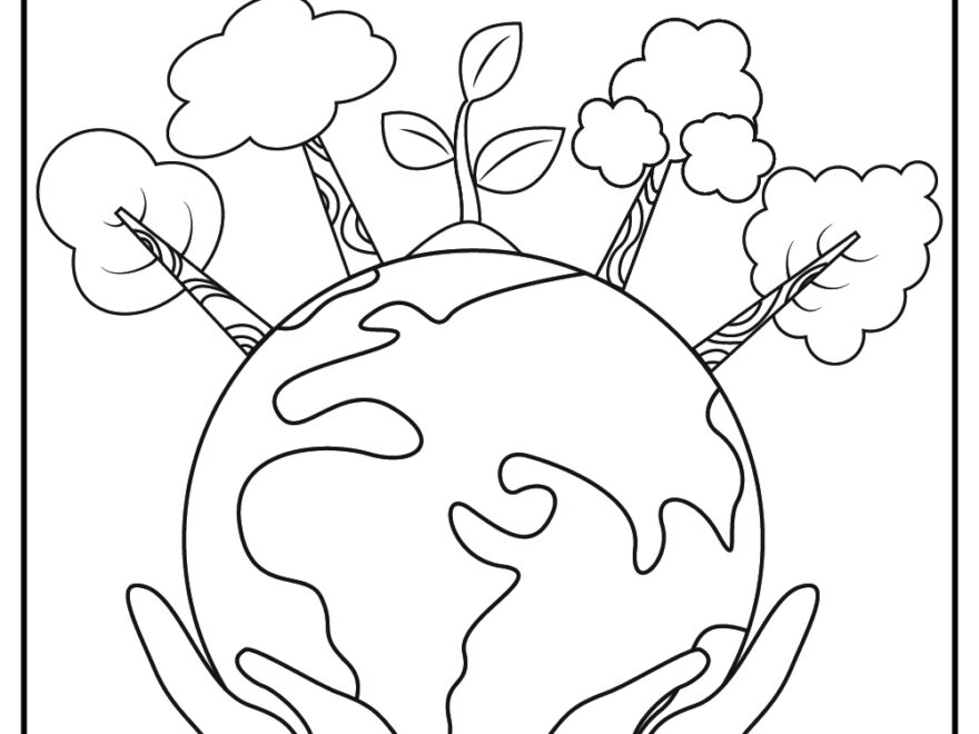 10 Earth Day Coloring Pages 100 Free Printables