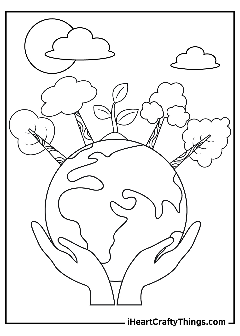 10 Earth Day Coloring Pages 100 Free Printables 