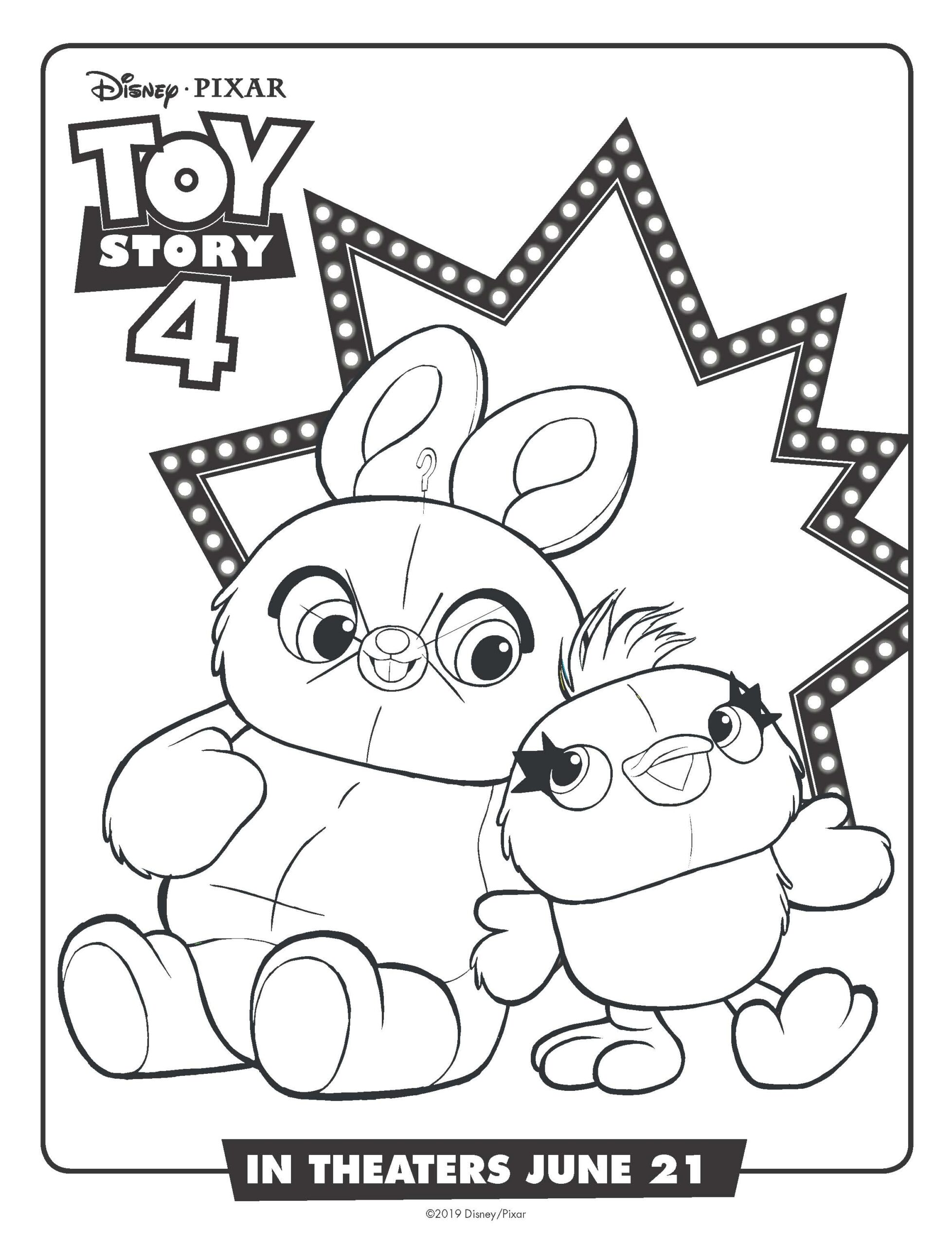 10 Free Toy Story 4 Coloring Pages And Printables Life With Tanay