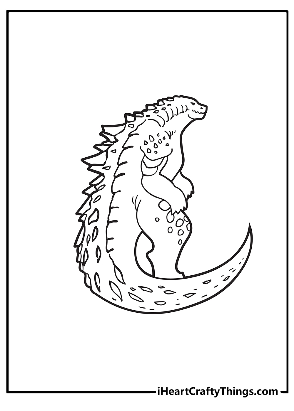 10 Printable Godzilla Coloring Pages 100 Free PDFs 