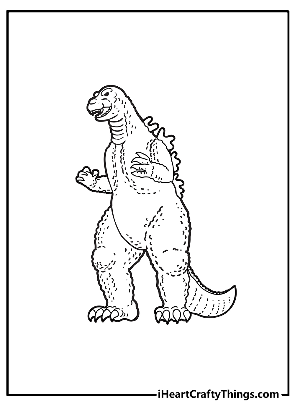 10 Printable Godzilla Coloring Pages 100 Free PDFs 