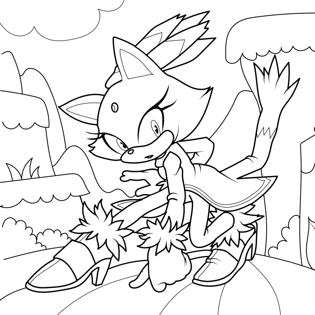 10 Sonic The Hedgehog Free Coloring Pages TheToyZone