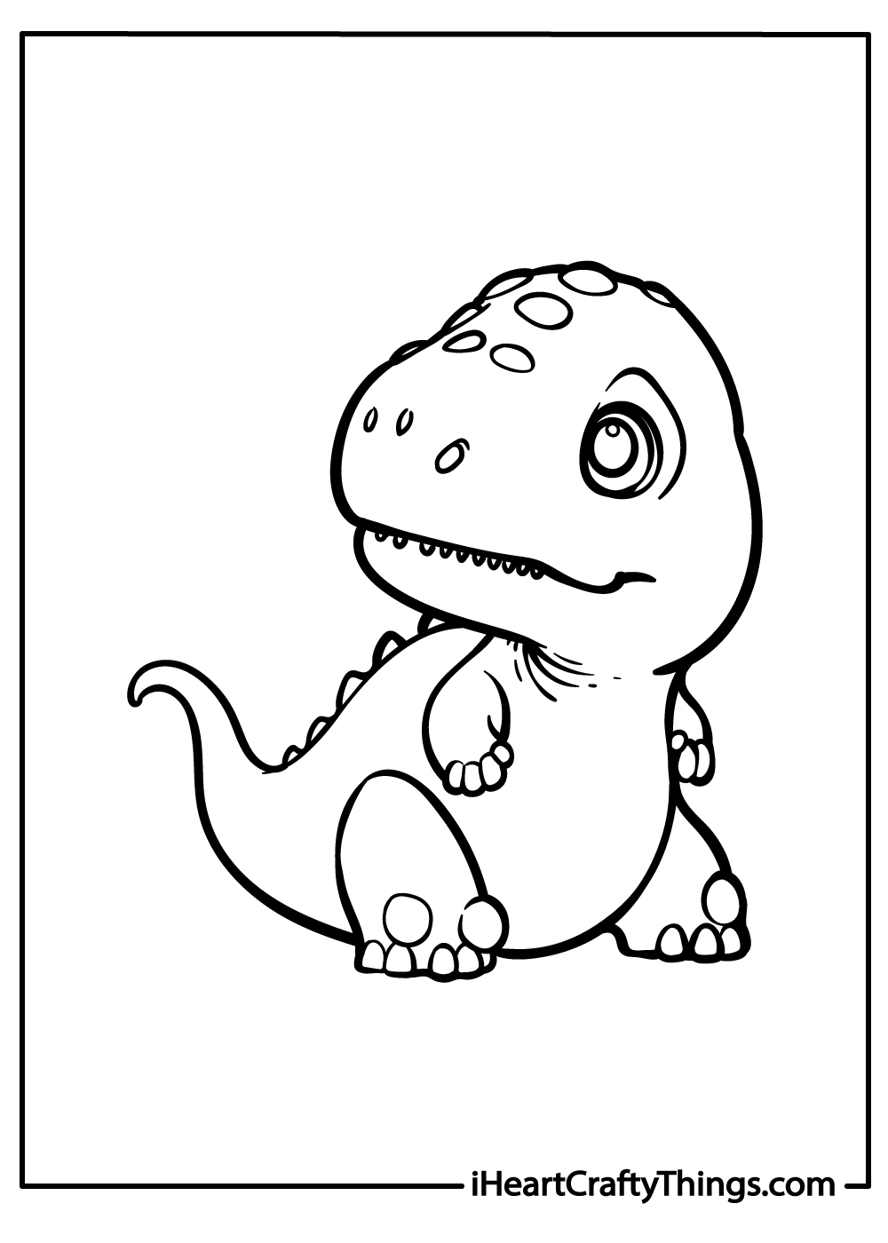100 Dinosaur Coloring Pages 100 Free Printables 