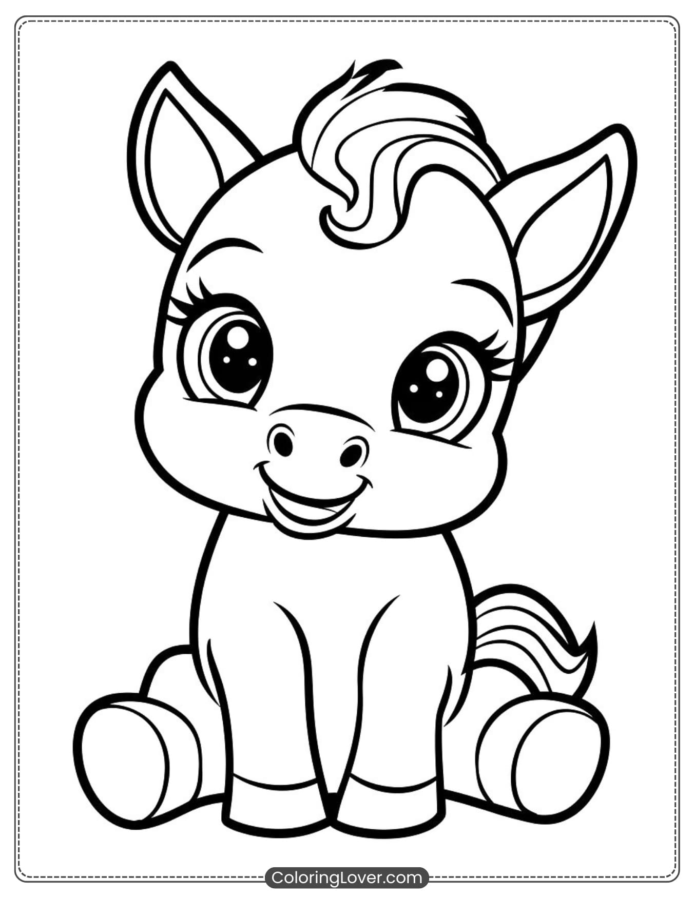103 Horse Coloring Pages Free Printables For All Ages 