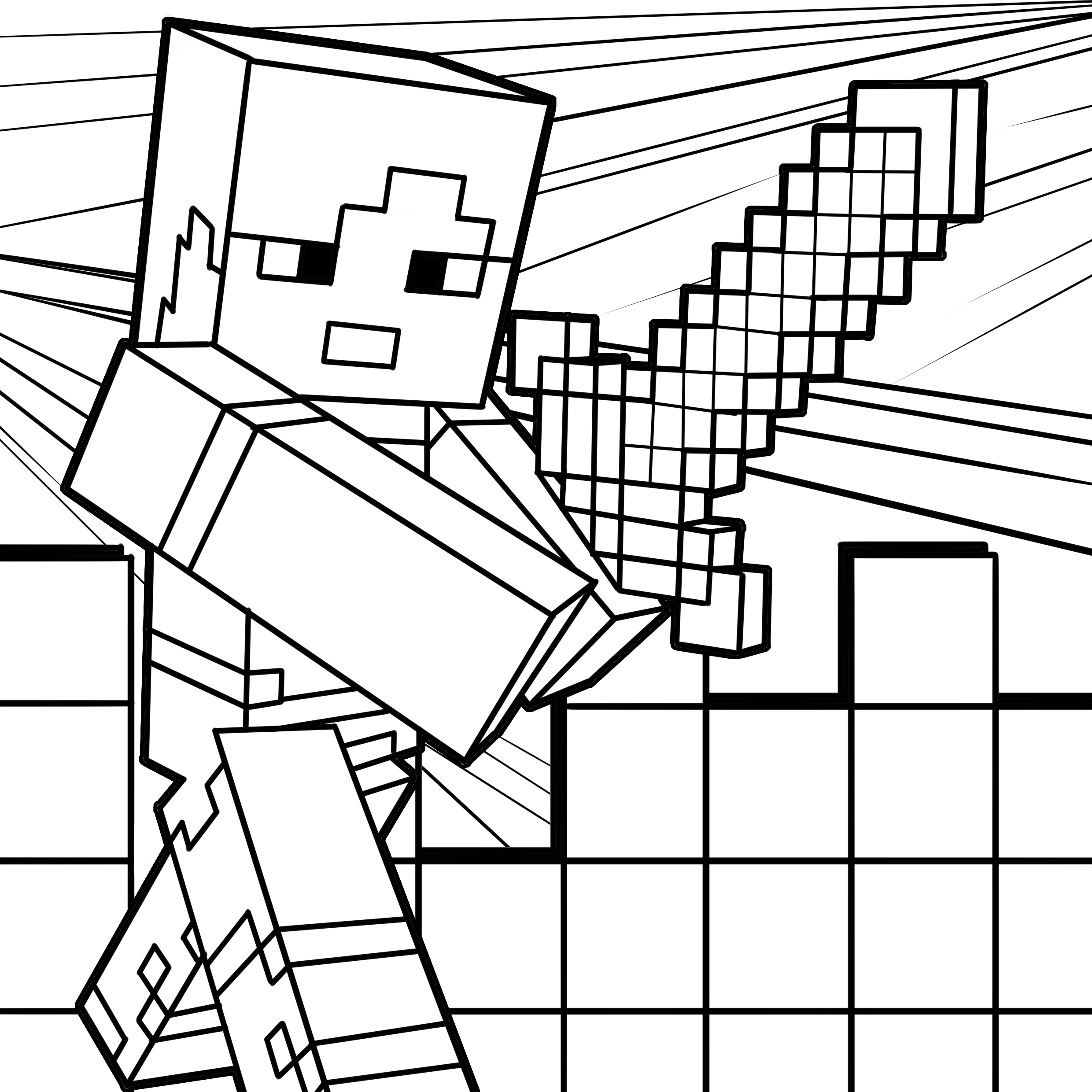 12 Minecraft Coloring Pages For Little Minecrafters TheToyZone