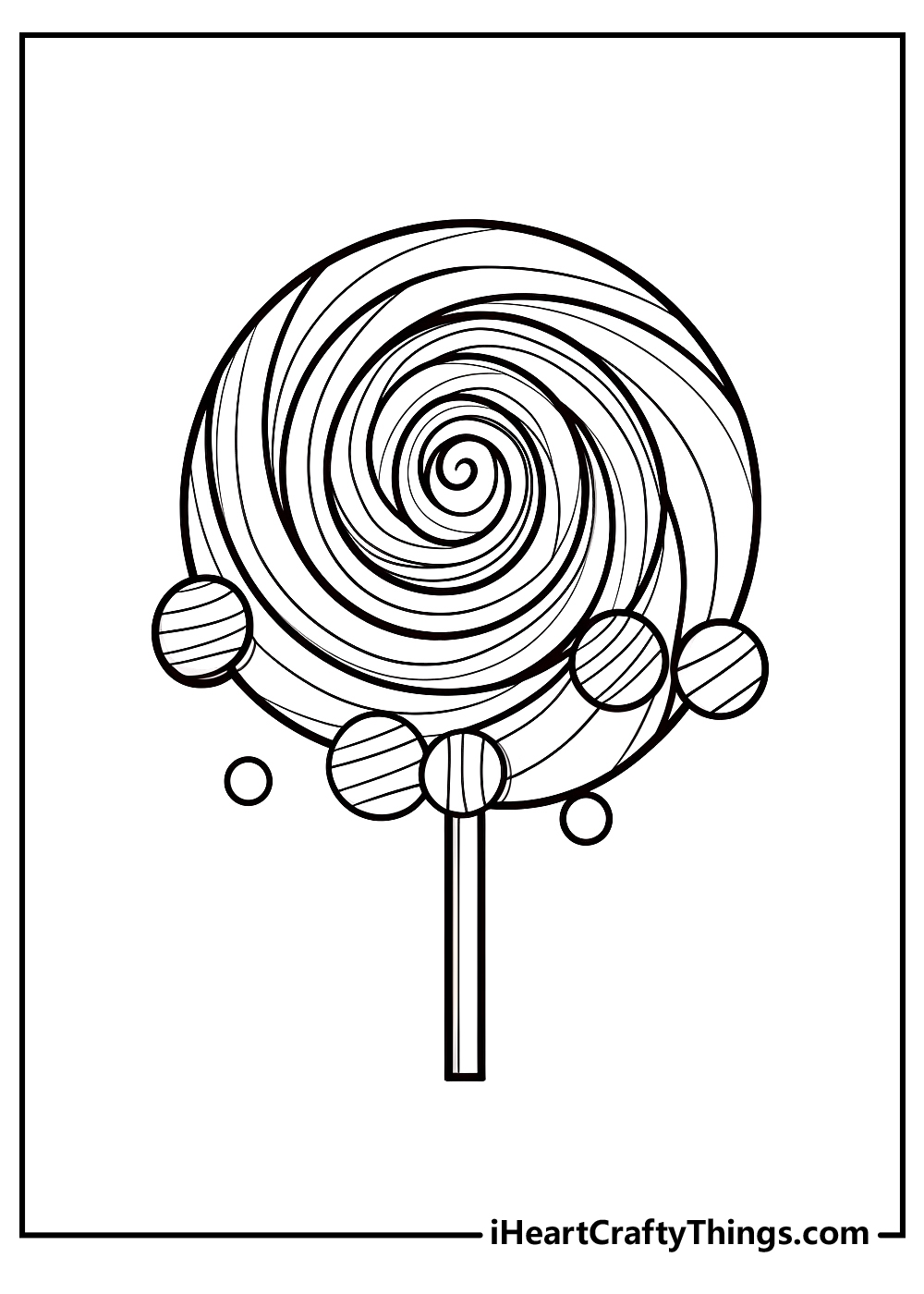 15 Candy Coloring Pages 100 Free Printables 