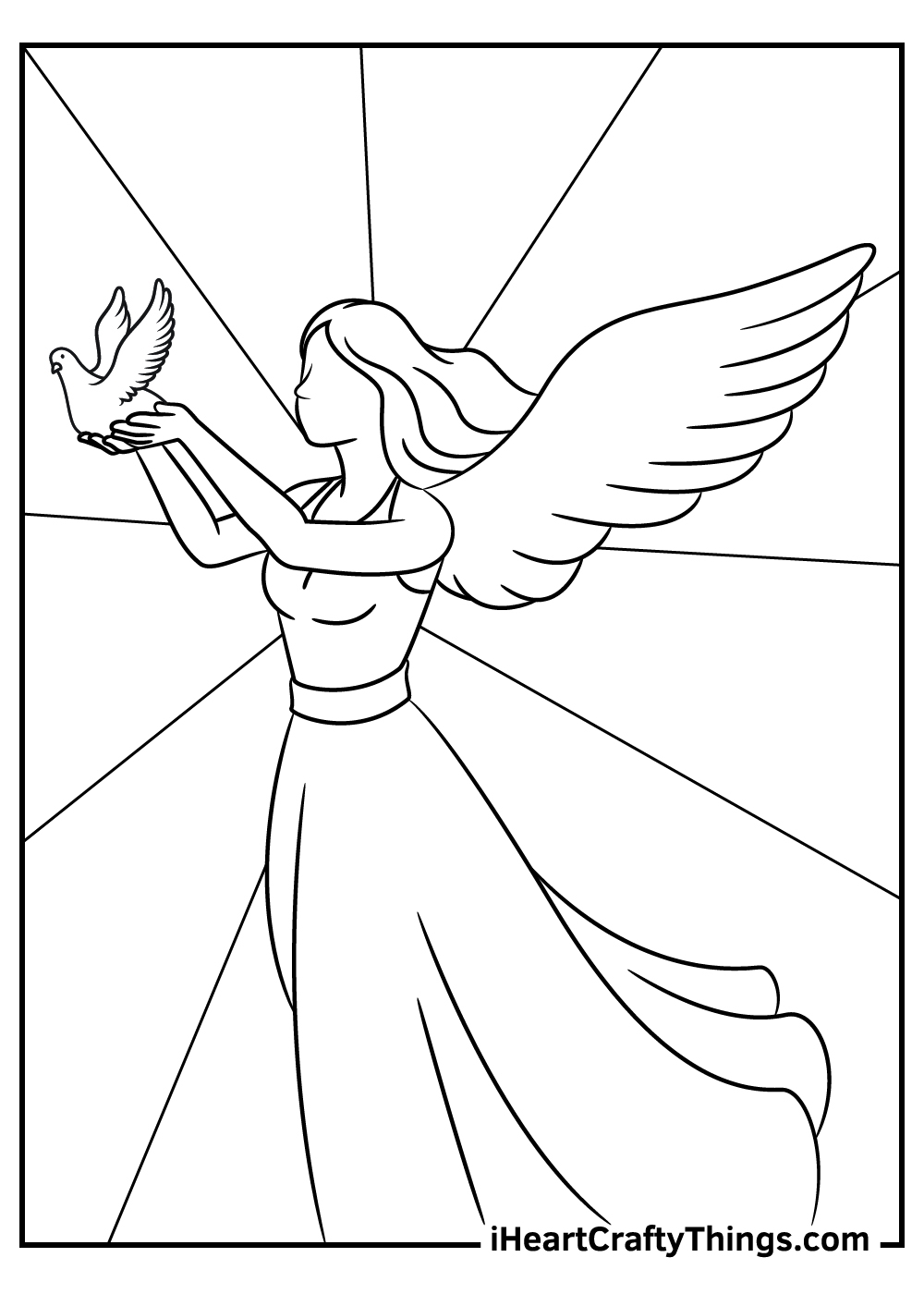 15 Free Angels Coloring Pages PDF Updated 2025 15 Free Angels Coloring Pages PDF Updated 2025
