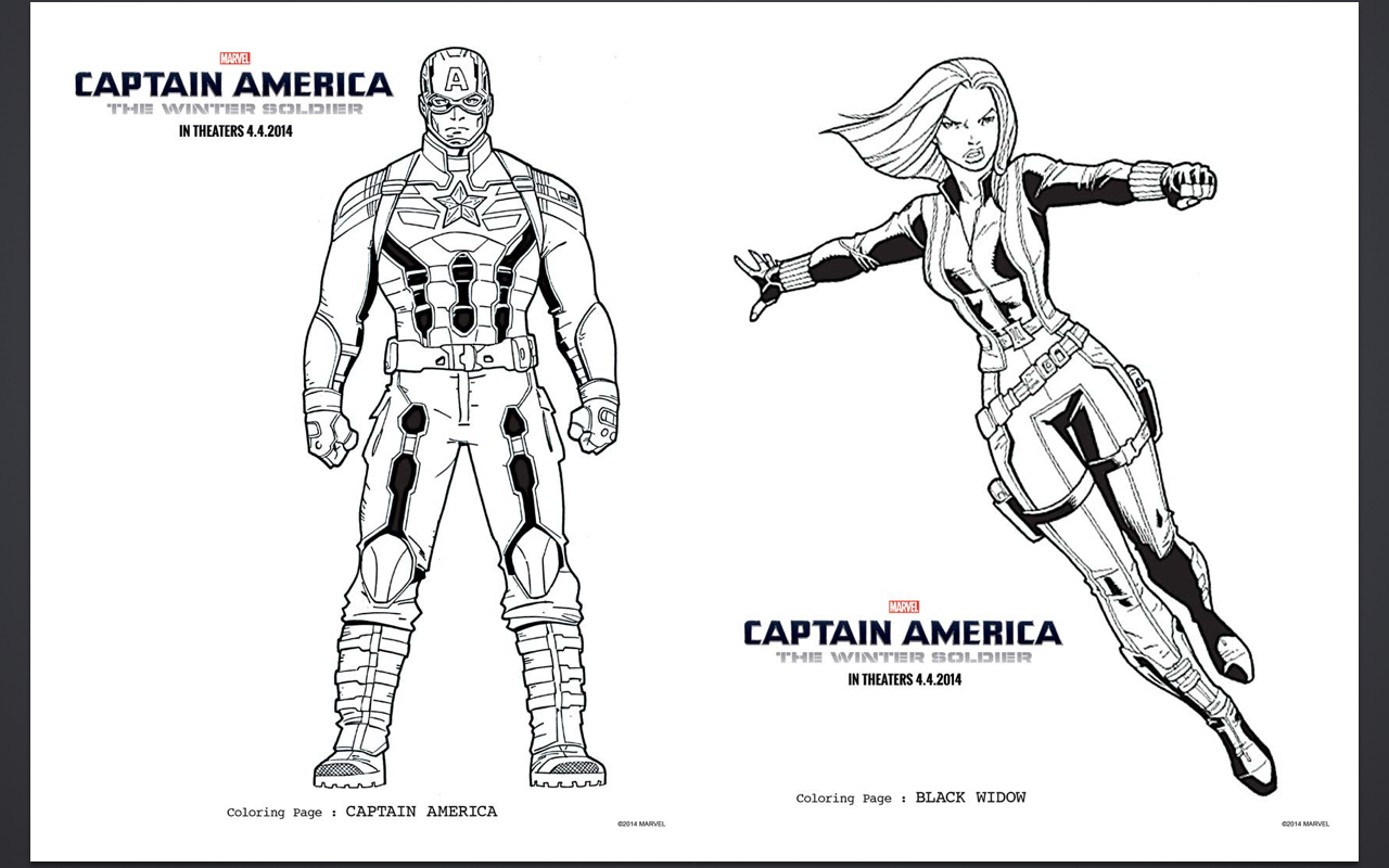 15 Free Captain America Coloring Pages CaptainAmerica Classy Mommy
