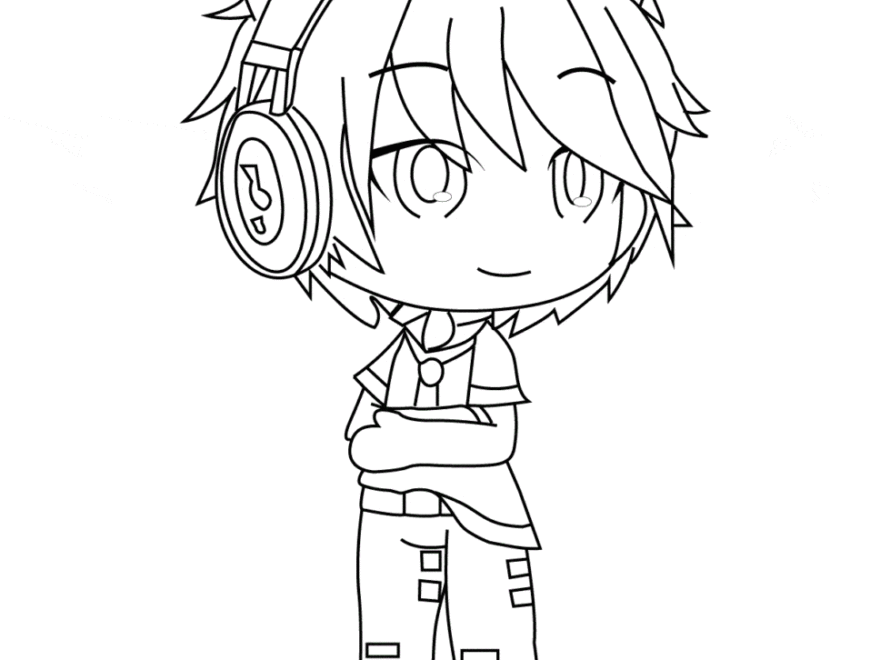 15 Gacha Life Coloring Pages For Free Artsy Pretty Colors