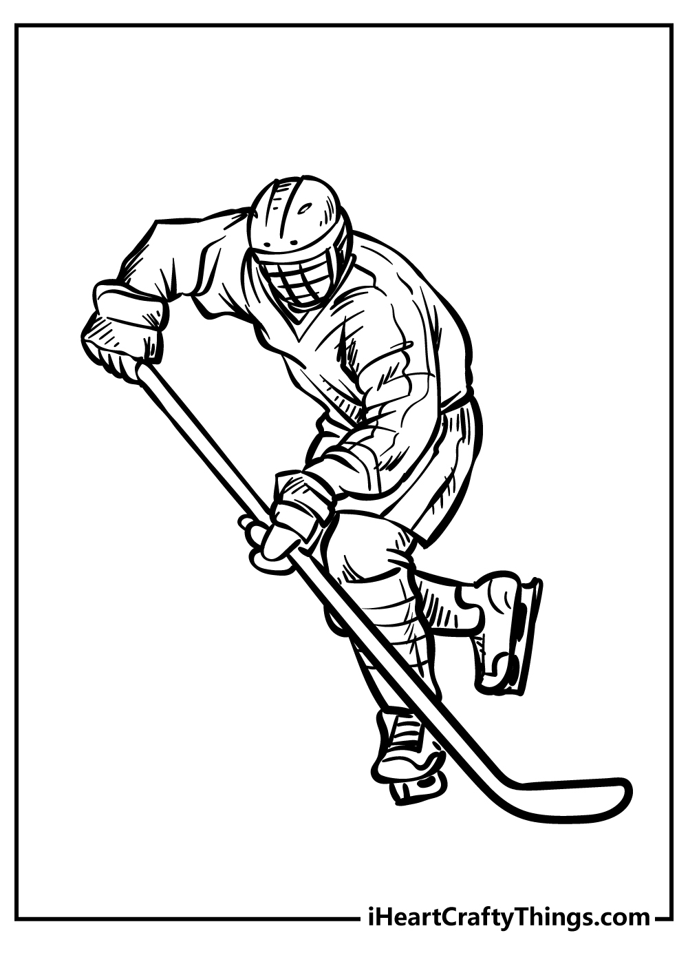 15 Hockey Coloring Pages 100 Free Printables 