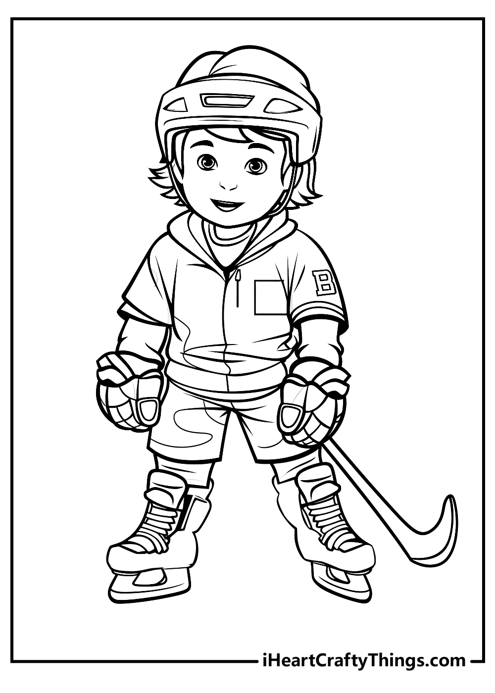 15 Hockey Coloring Pages 100 Free Printables 