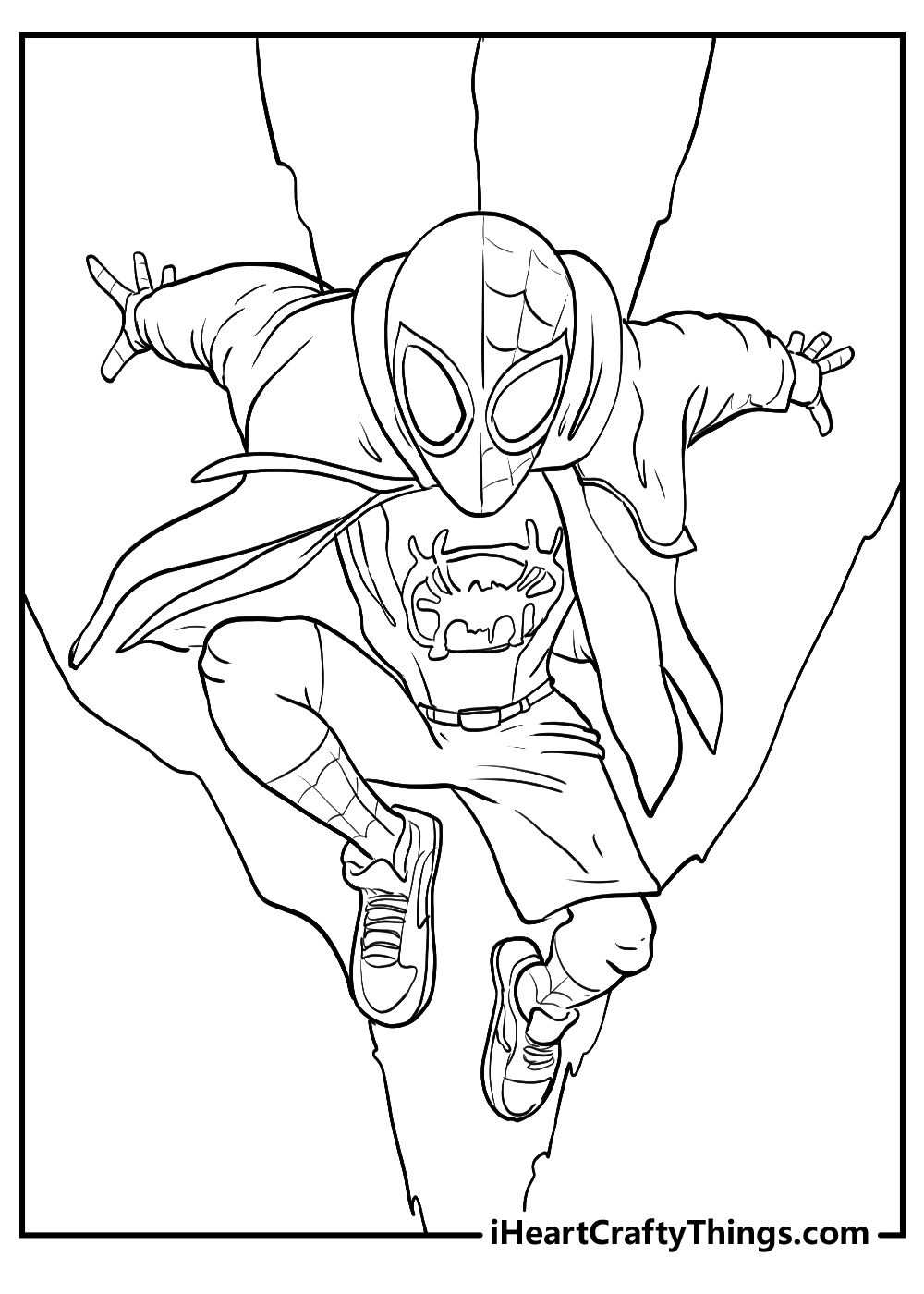 15 Miles Morales Coloring Pages Free Printable PDFs
