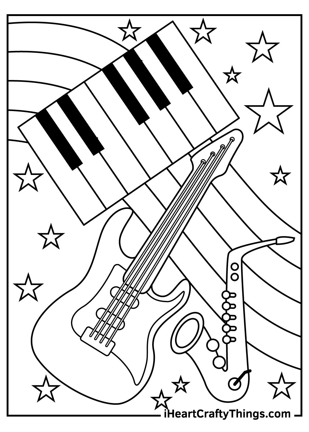 15 Music Coloring Pages 100 Free Printables 15 Music Coloring Pages 100 Free Printables