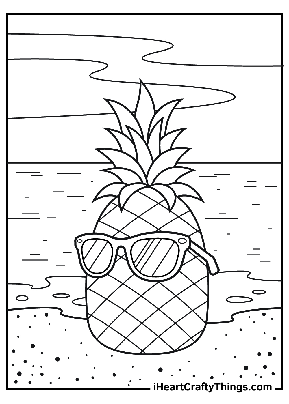 15 Pineapple Coloring Pages 100 Free Printables 15 Pineapple Coloring Pages 100 Free Printables