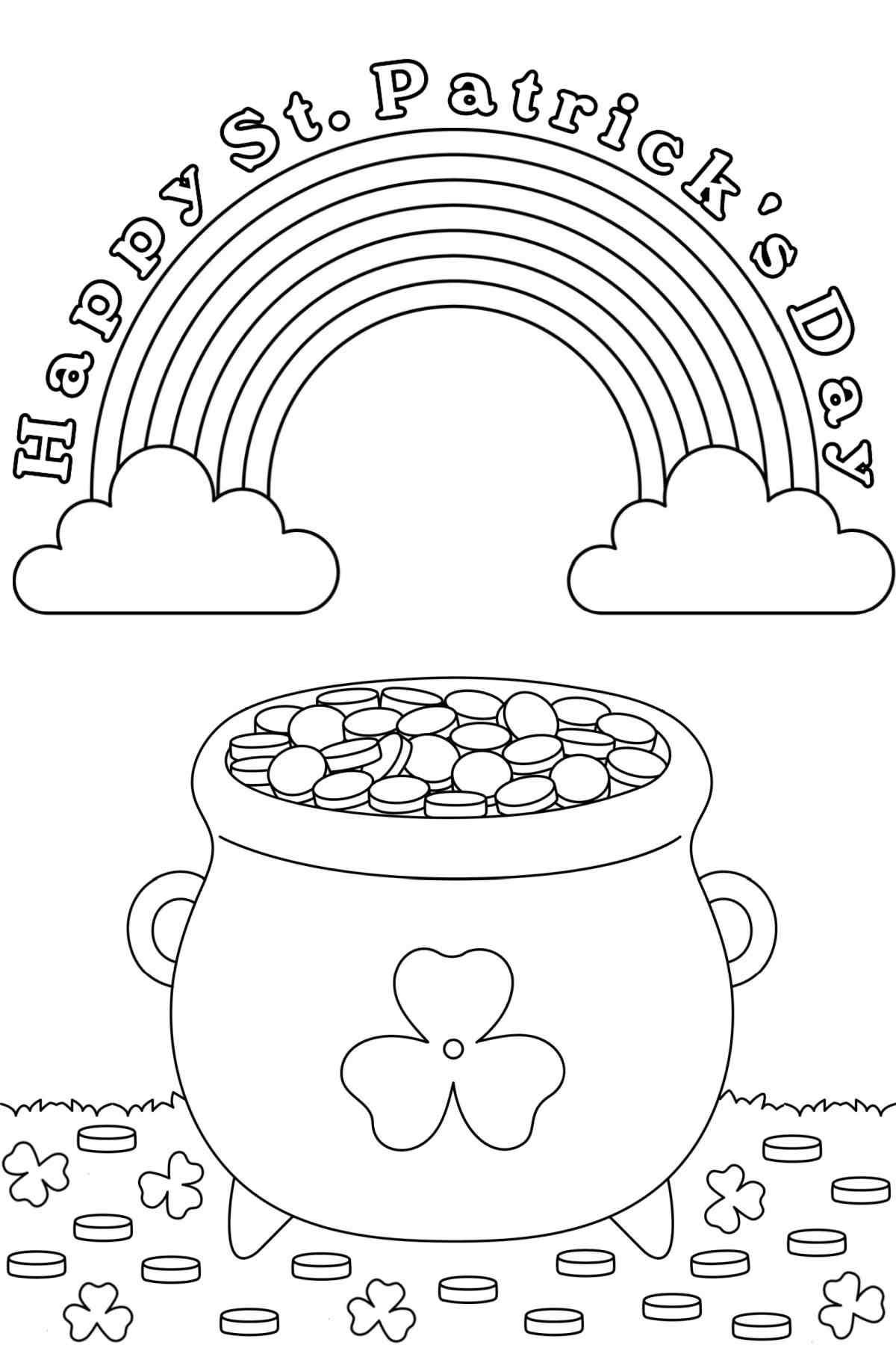 17 St Patrick s Day Coloring Pages Free Holiday Coloring Sheets