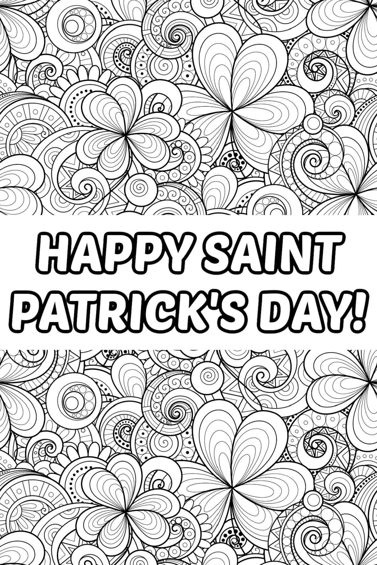 17 St Patrick s Day Coloring Pages Free Holiday Coloring Sheets