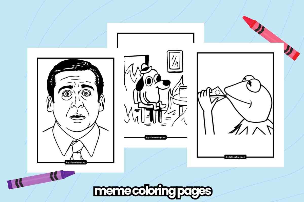 Meme Adult Coloring Pages