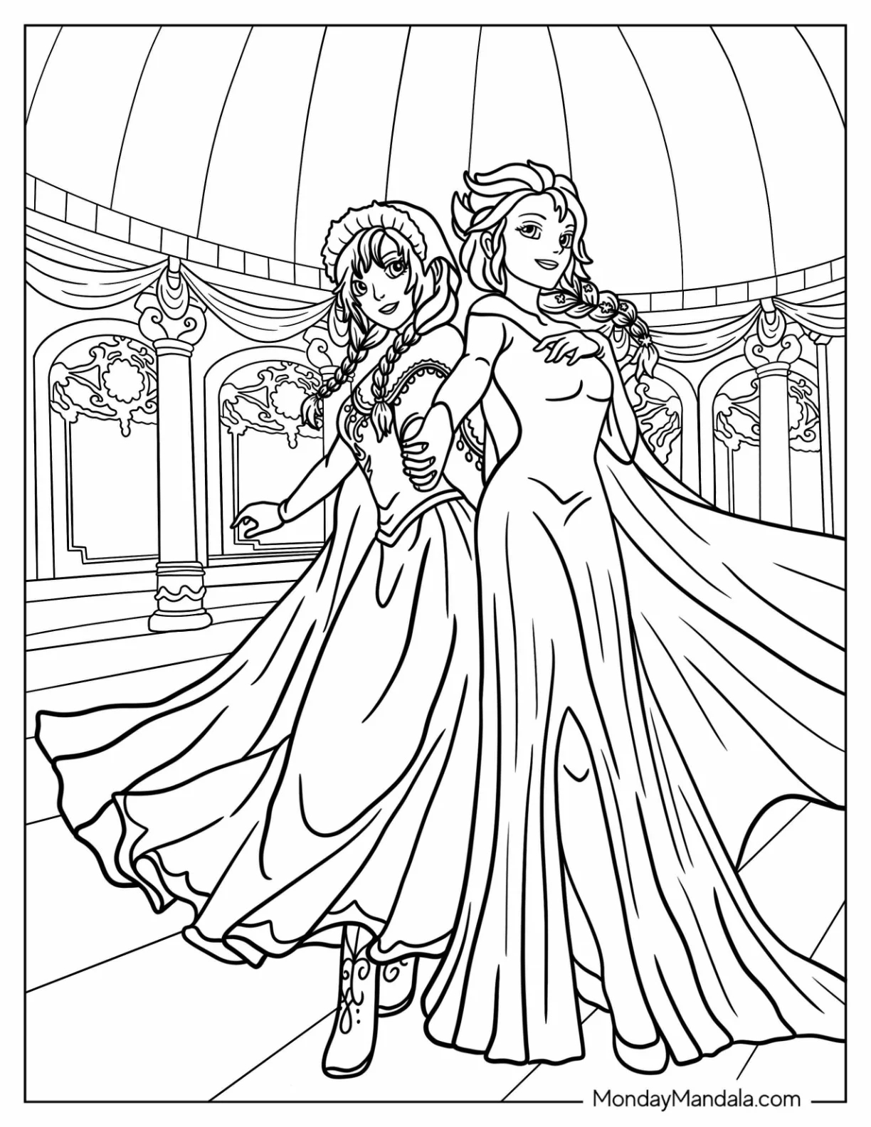 20 Anna Coloring Pages Free PDF Printables 