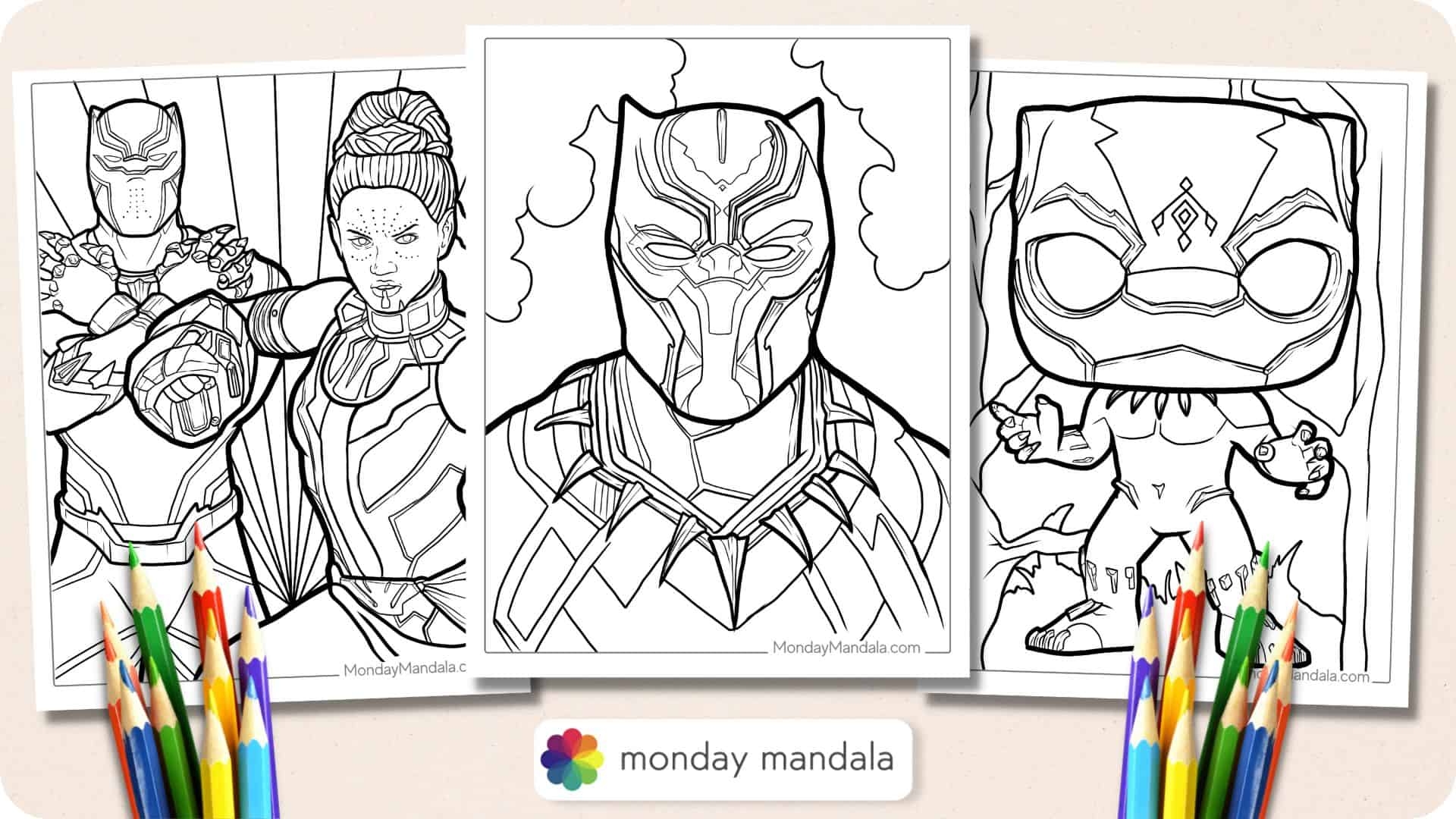 20 Black Panther Coloring Pages Free PDF Printables 