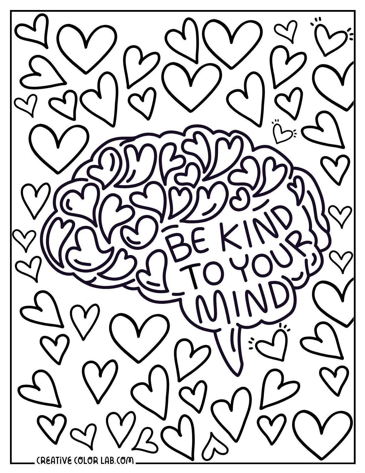20 Coloring Pages On Kindness Free PDF Printables