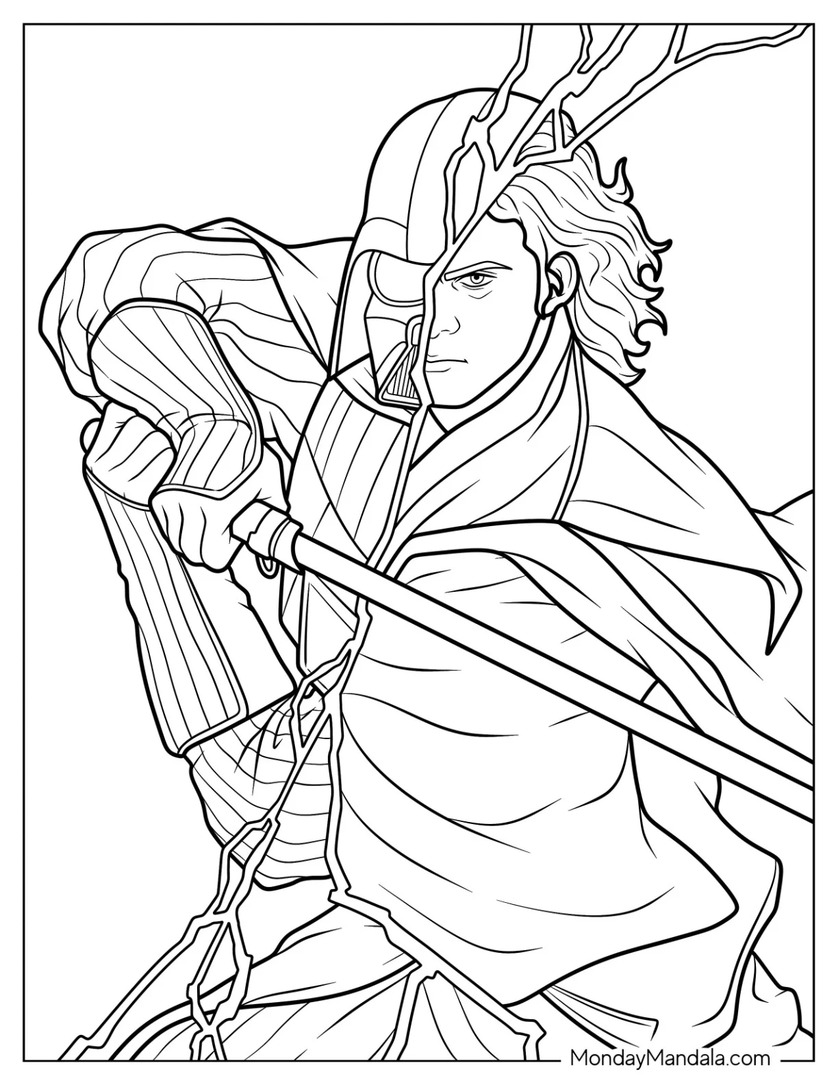 20 Darth Vader Coloring Pages Free PDF Printables 