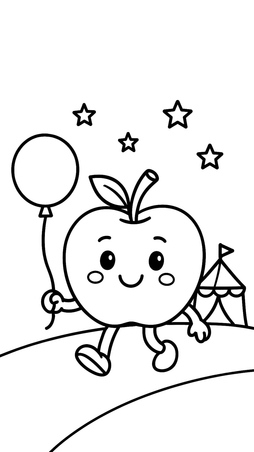20 Free Apple Coloring Page For 2025