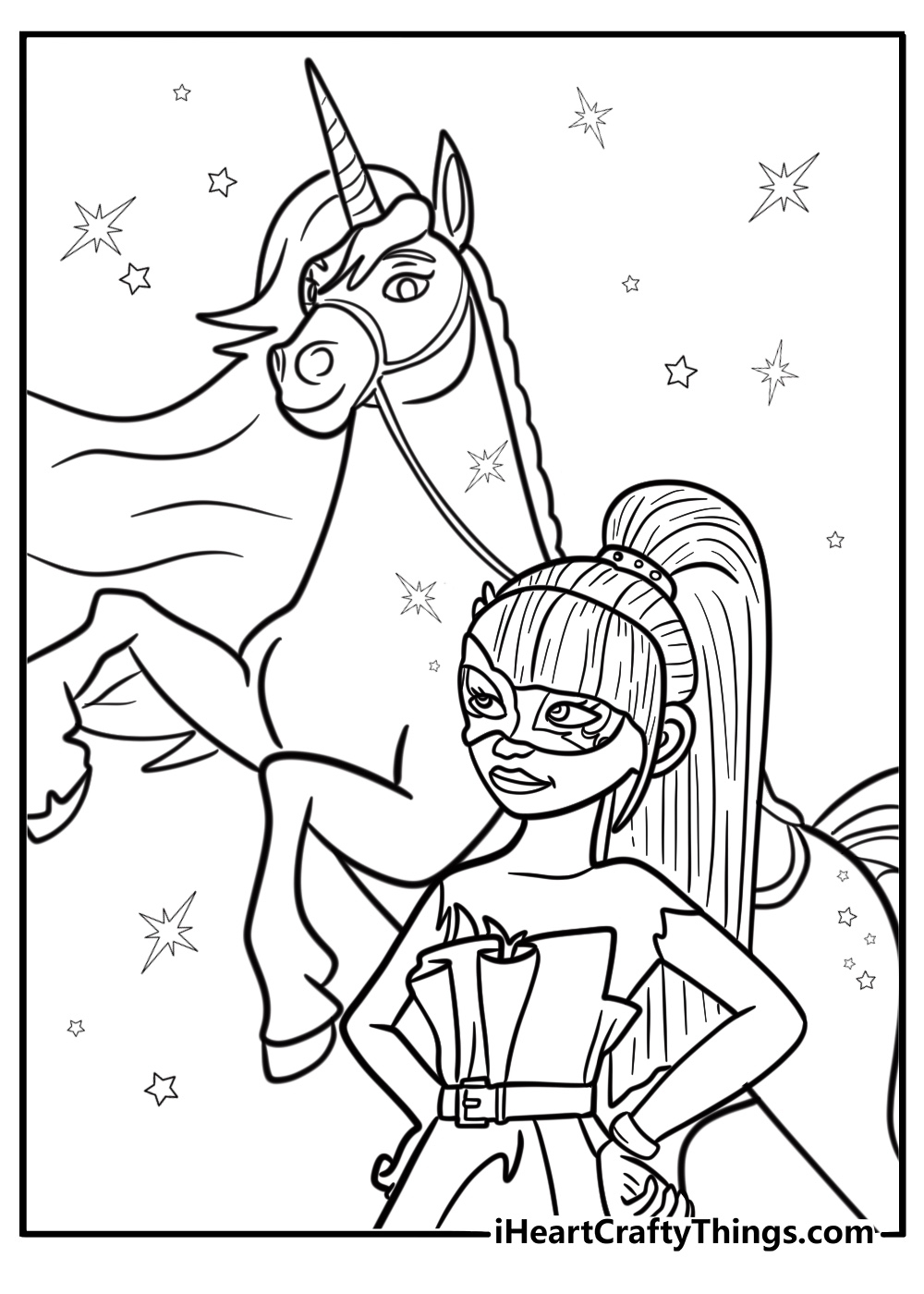 20 Free Unicorn Academy Coloring Pages For Kids