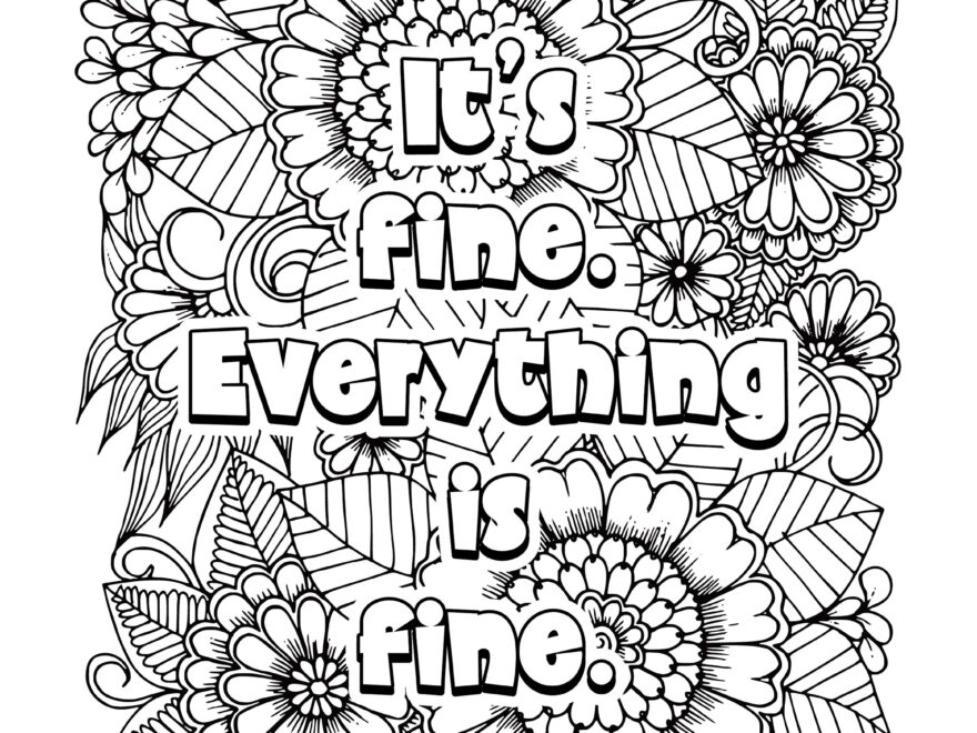 20 Funny Adult Coloring Book Printable Pages Etsy Sweden
