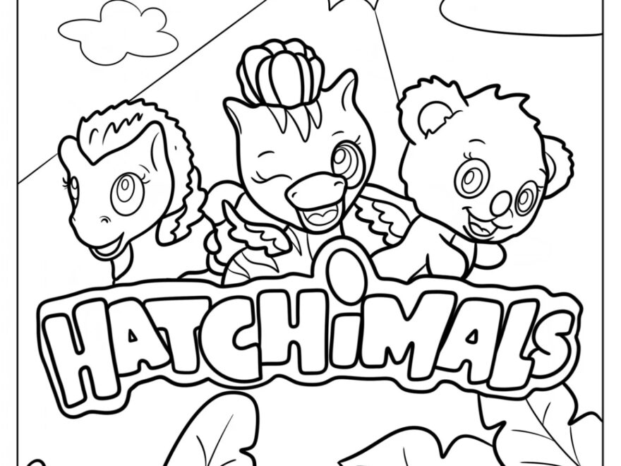 20 Hatchimals Coloring Pages Free PDF Printables
