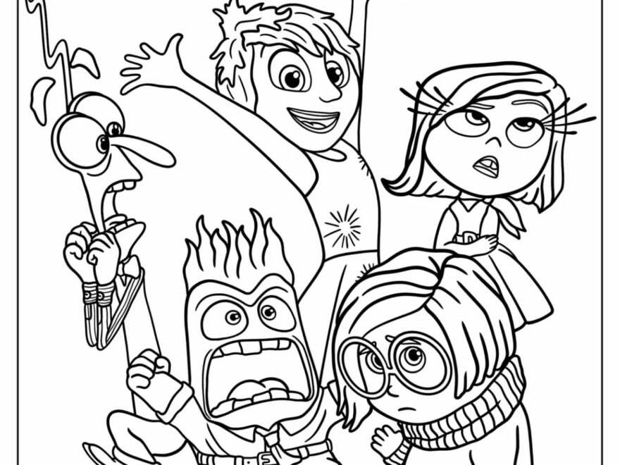20 Pixar Coloring Pages Free PDF Printables
