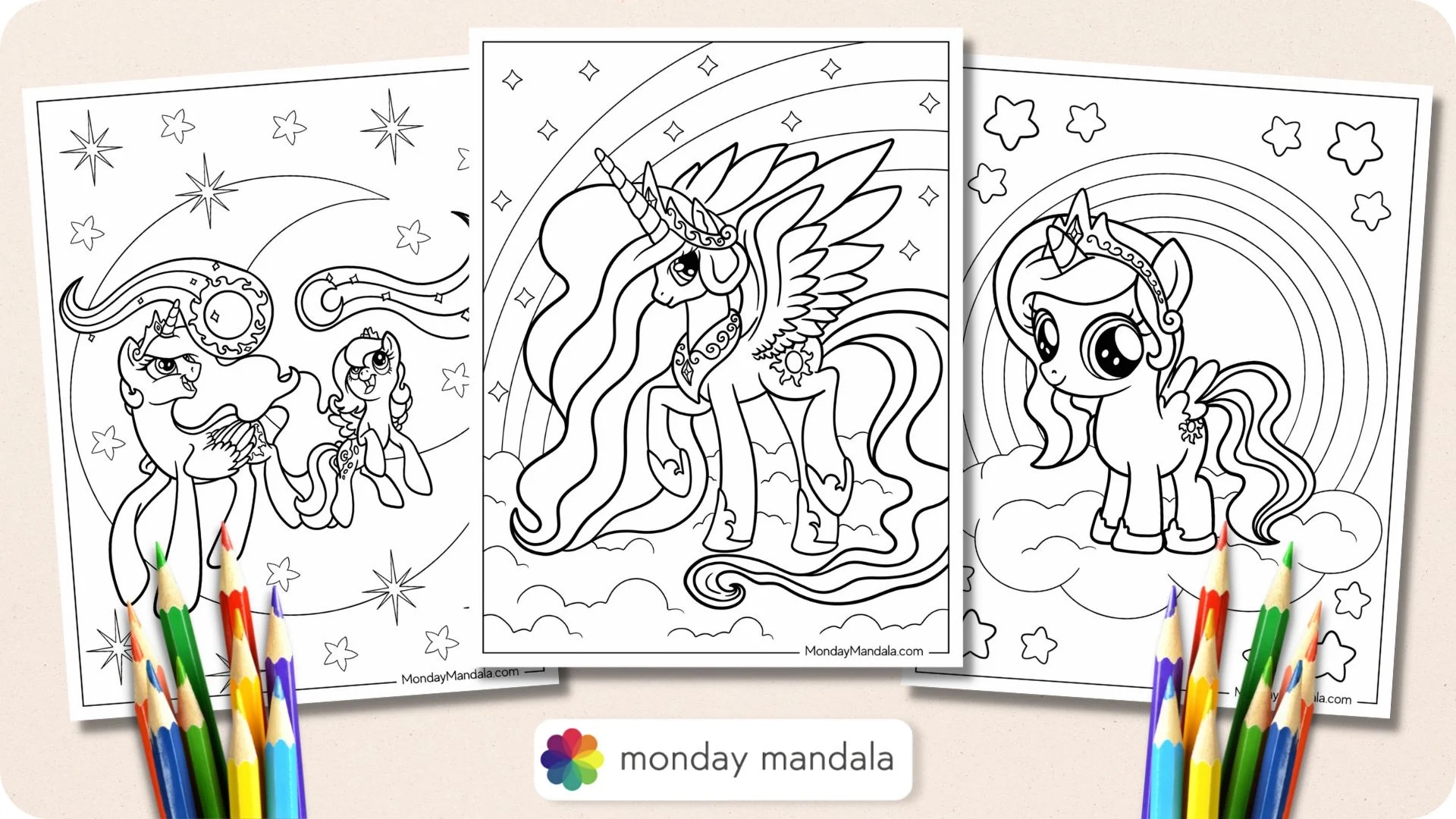 20 Princess Celestia Coloring Pages Free PDF Printables 
