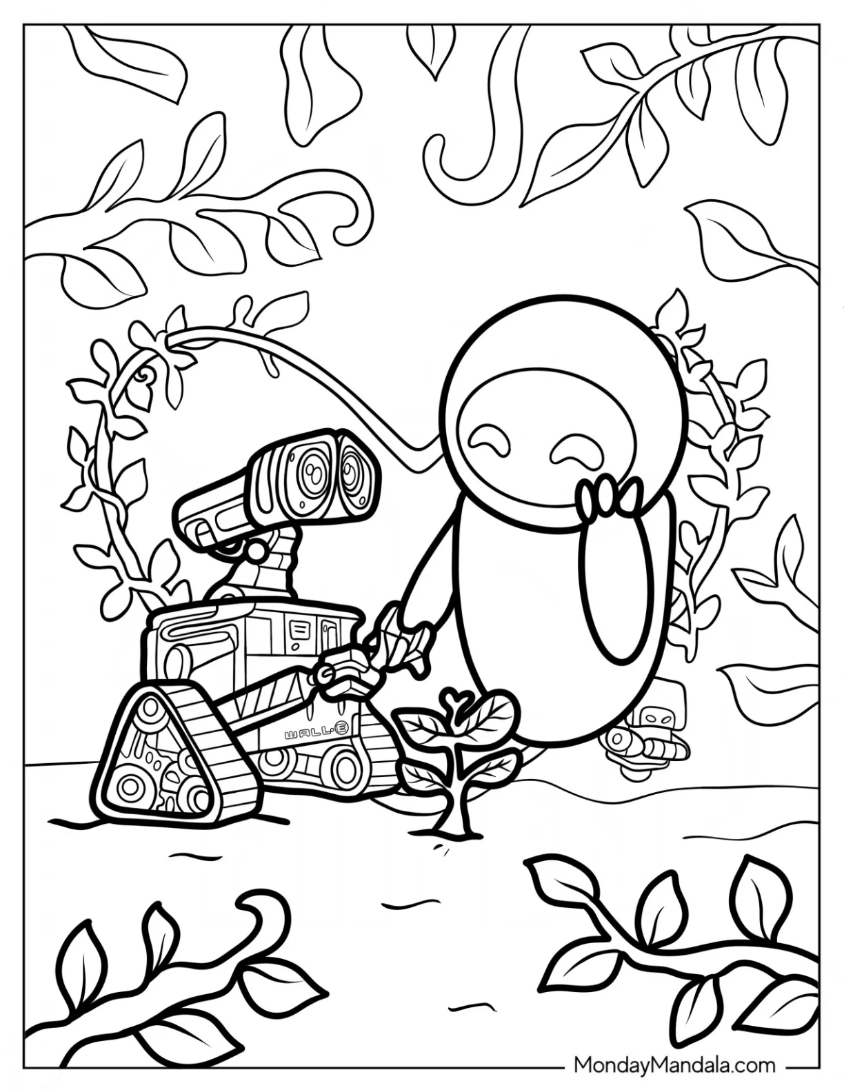 20 Wall E Coloring Pages Free PDF Printables 20 Wall E Coloring Pages Free PDF Printables