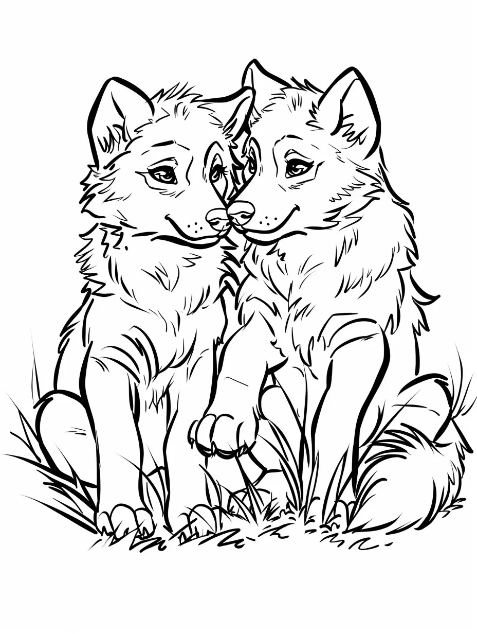 20 Wolf Coloring Pages Unleash Your Wild Side 