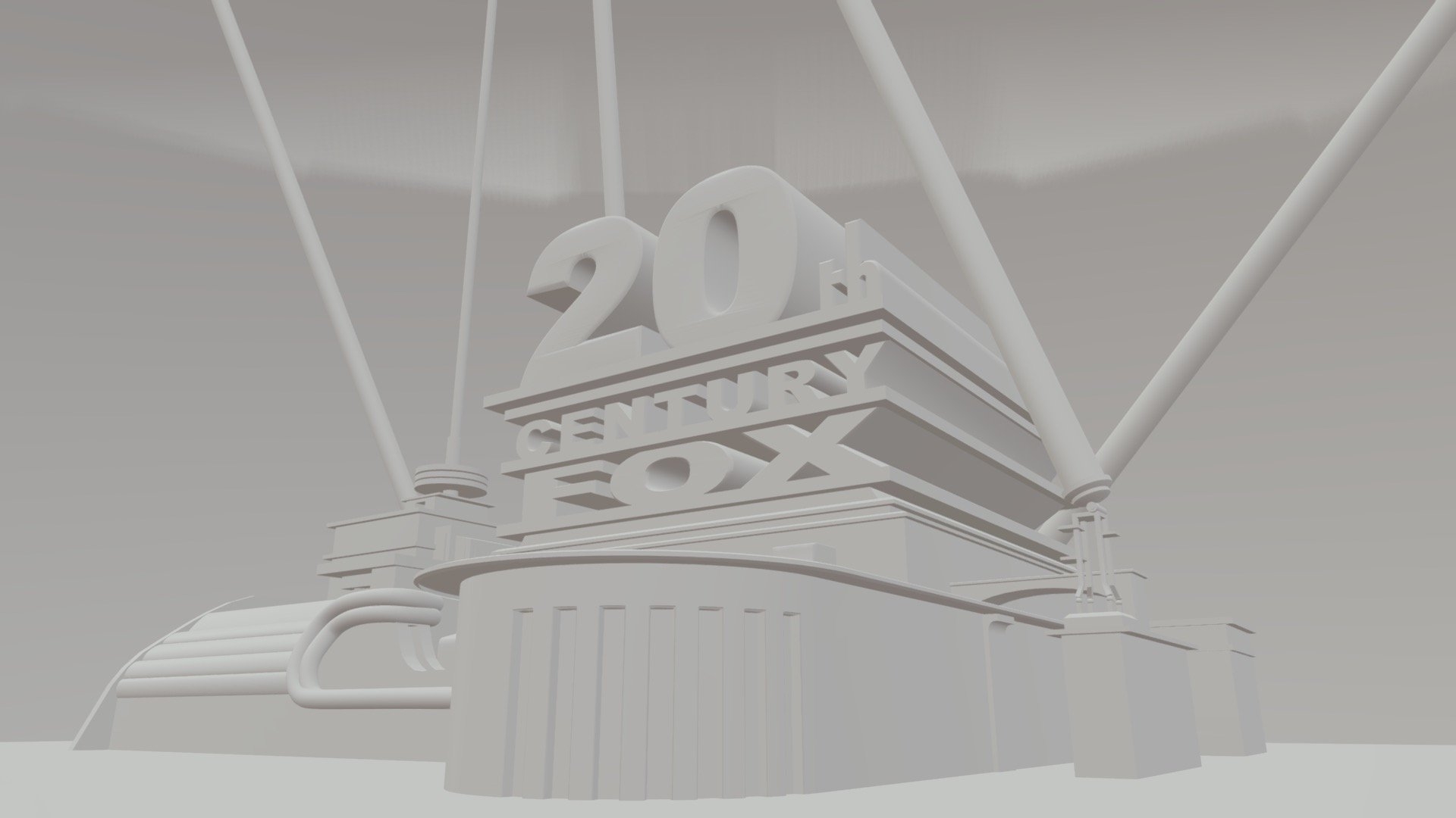 20th Century Fox By Vipid Download Free 3D Model By David Andjelkovic davidandjelkovic 22173e6 