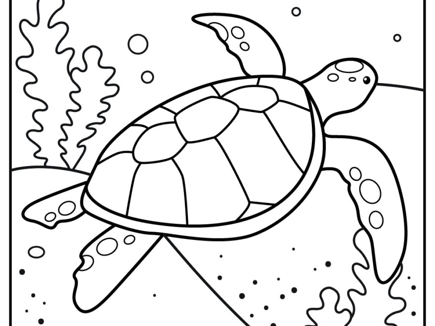 21 Sea Turtle Coloring Pages 100 Free Printables