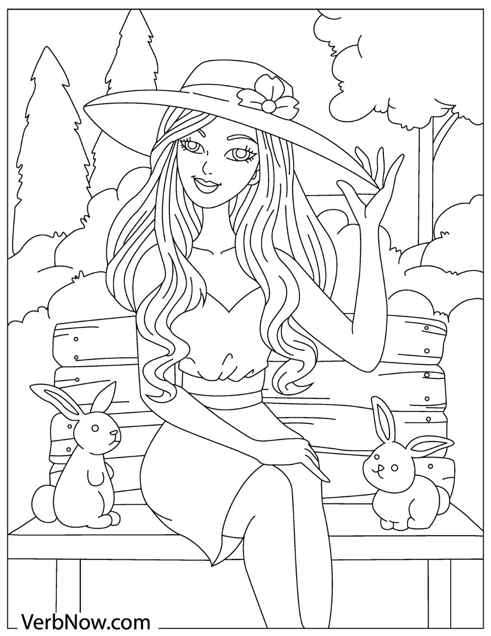 22 Free Barbie Coloring Pages Printable PDF 