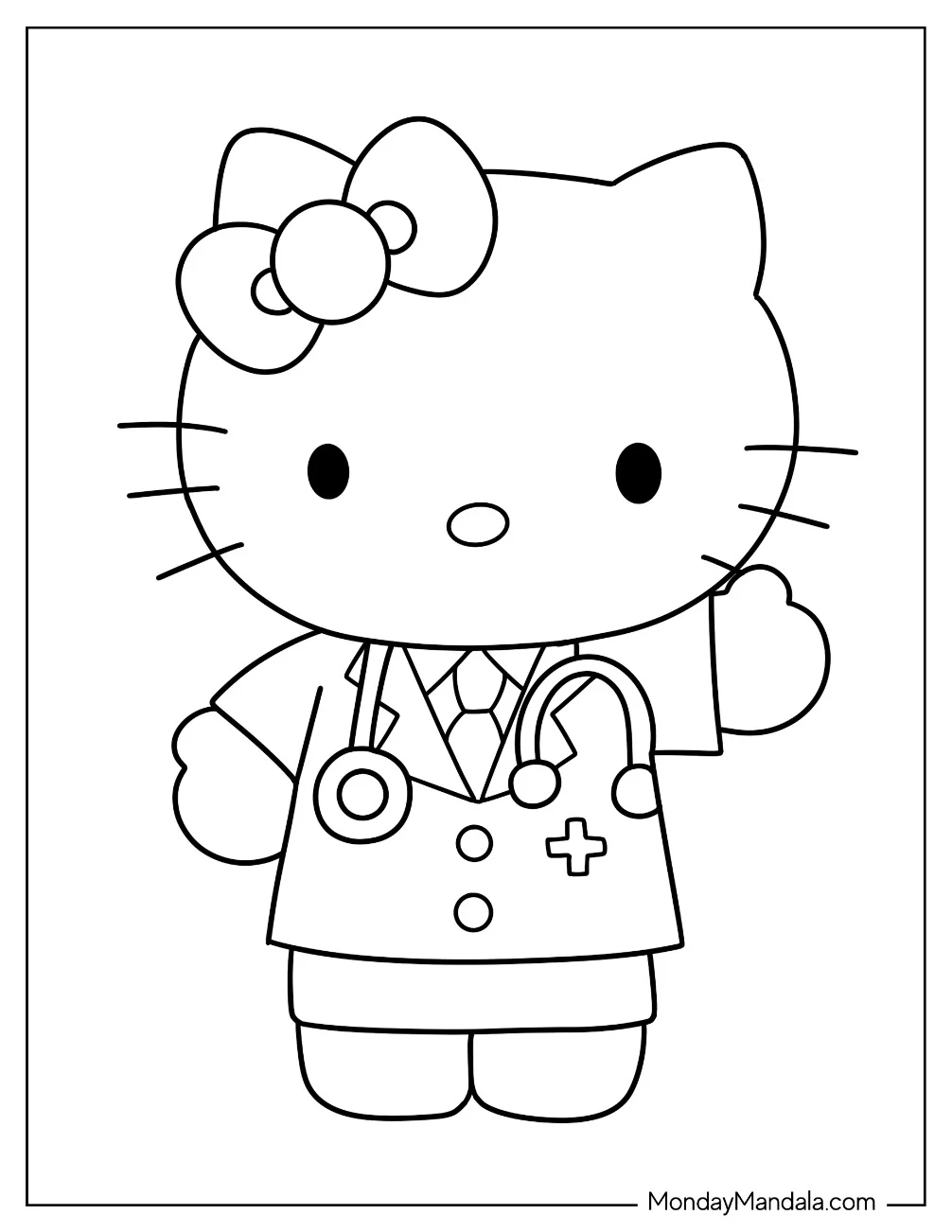 23 Doctor Nurse Coloring Pages Free PDF Printables 