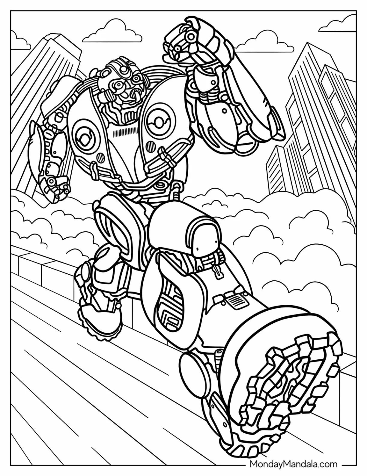 24 Bumblebee Coloring Pages Free PDF Printables 
