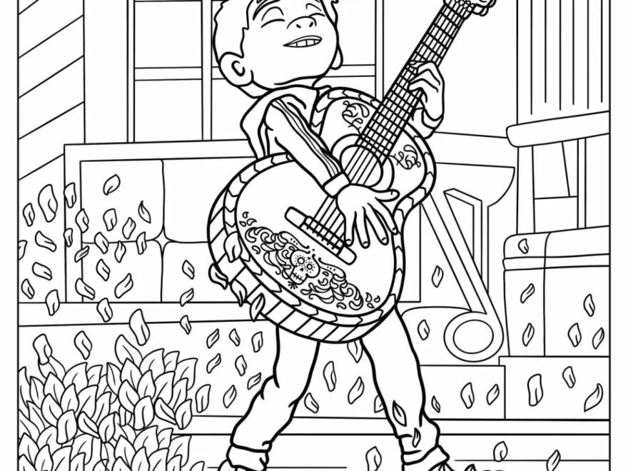 24 Coco Coloring Pages Free PDF Printables