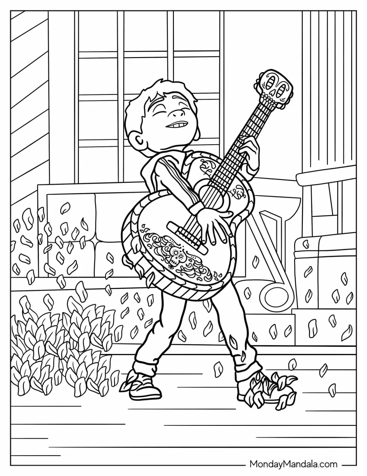 24 Coco Coloring Pages Free PDF Printables 