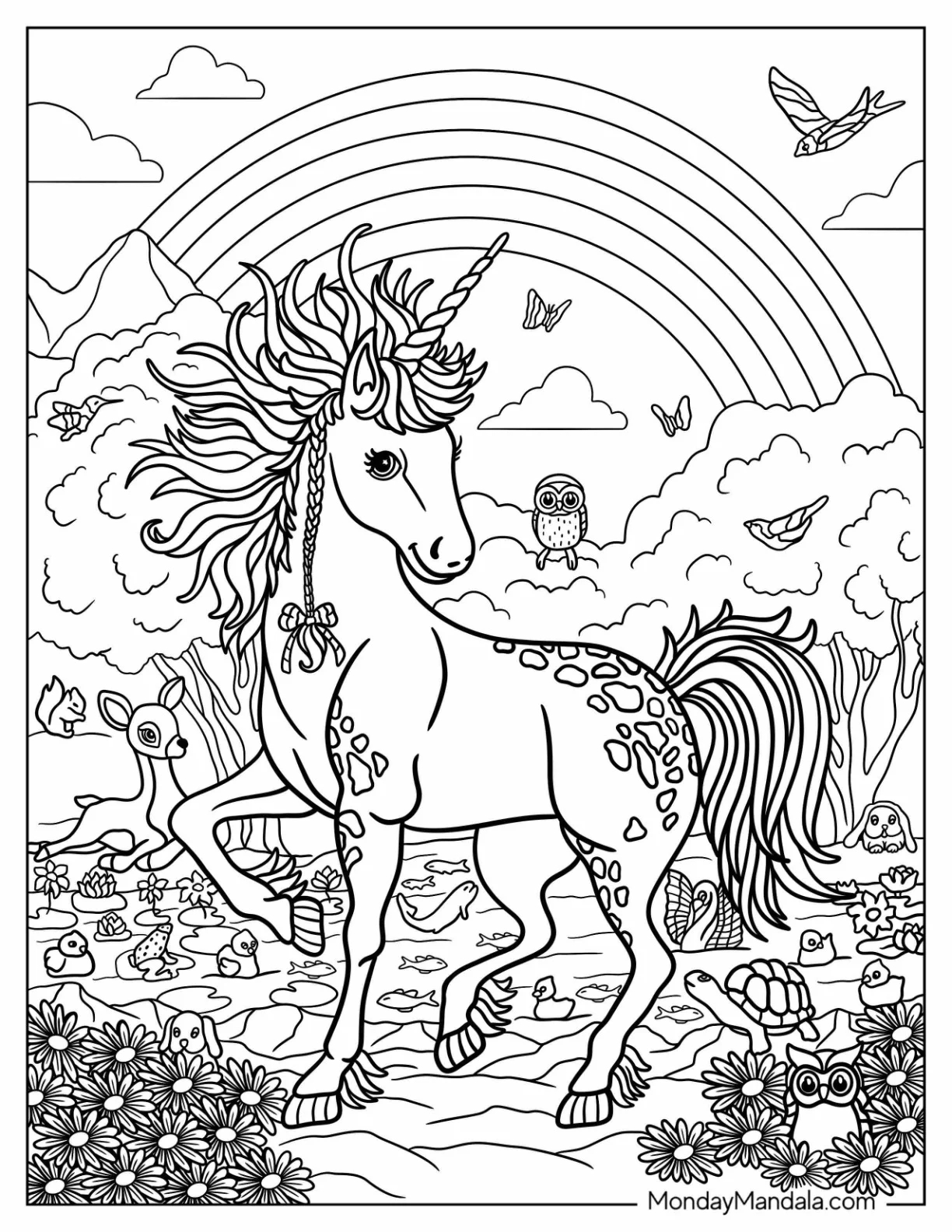 24 Lisa Frank Coloring Pages Free PDF Printables 