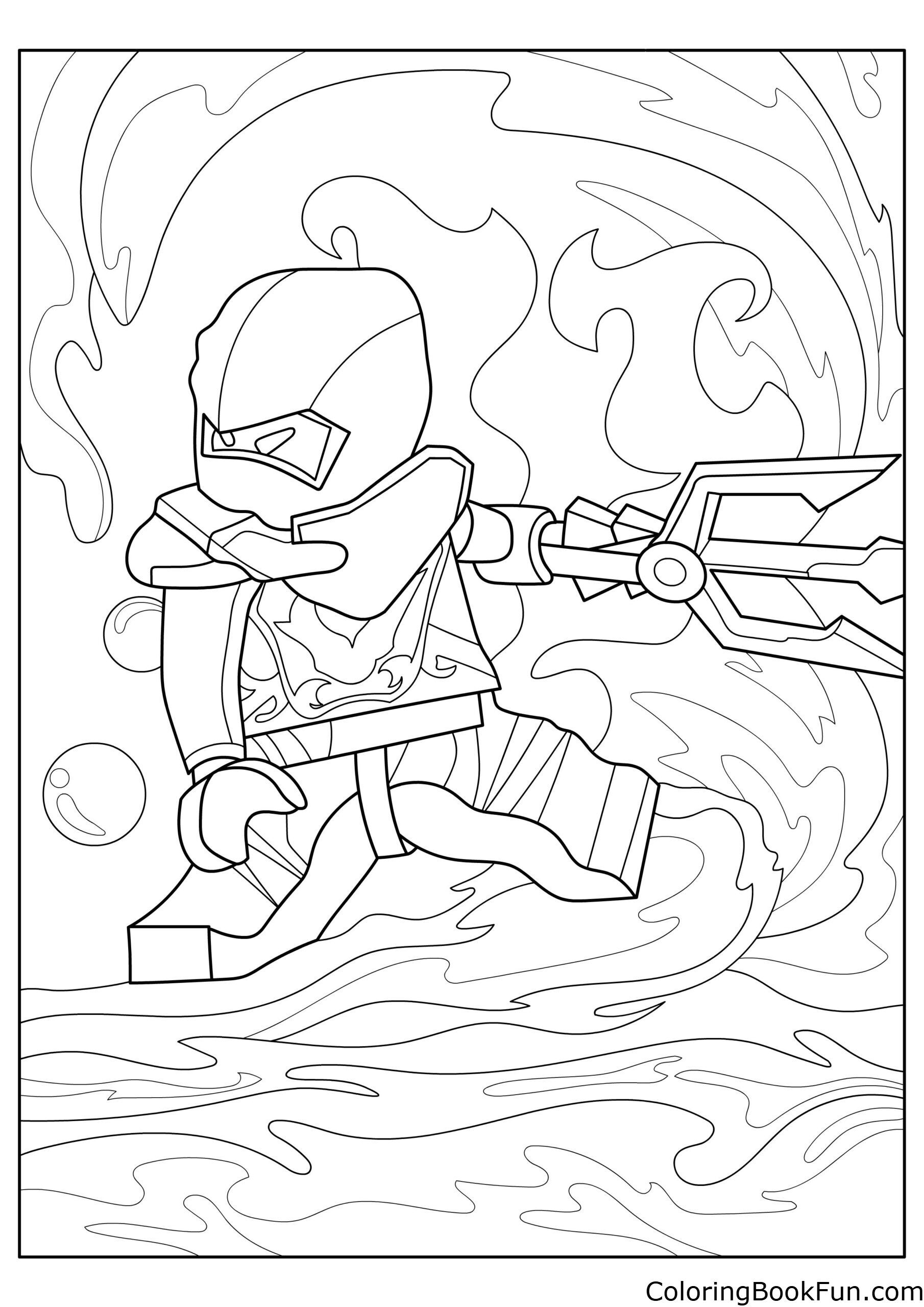 24 Ninjago Coloring Pages ColoringBookFun