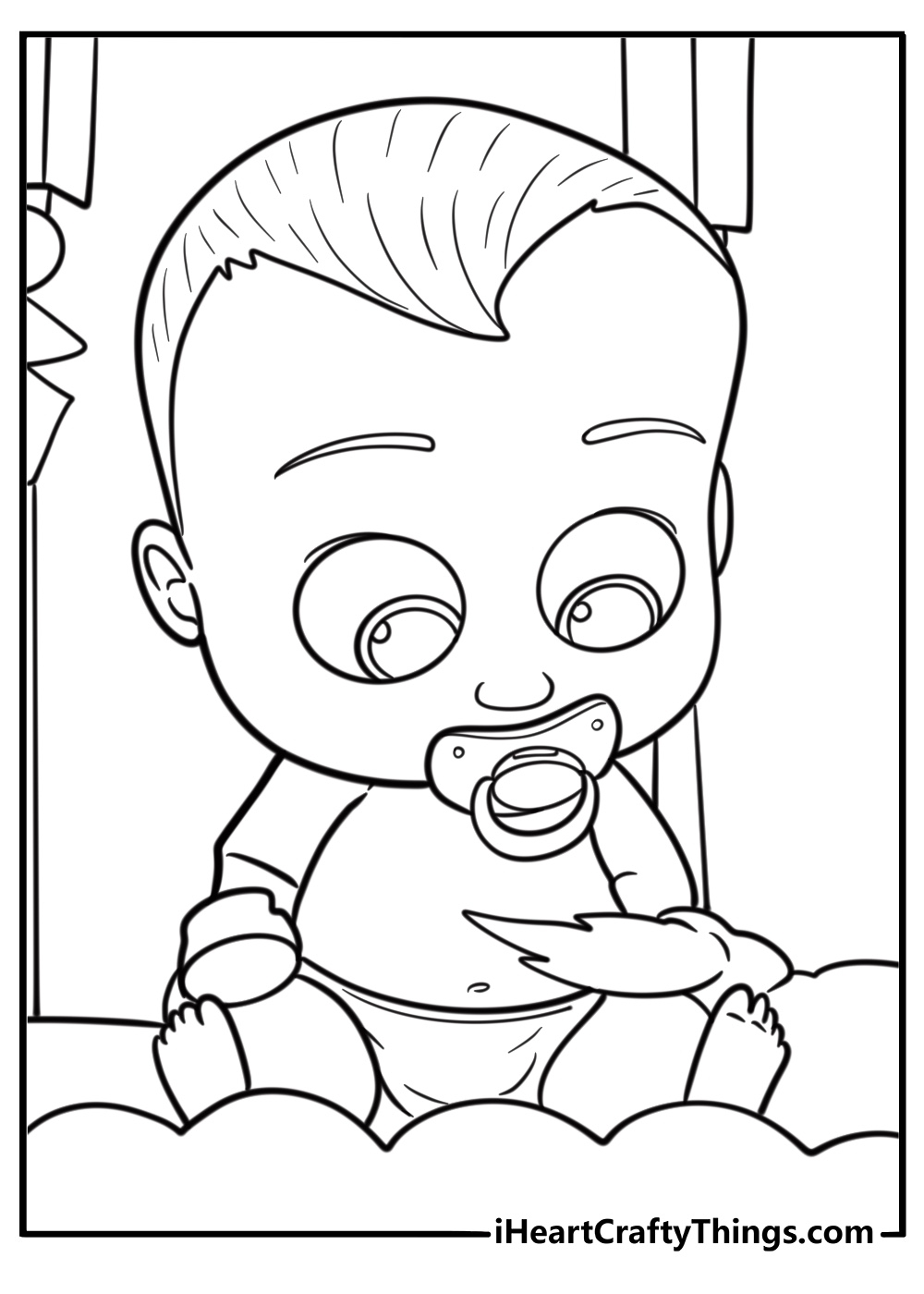 The Boss Baby Coloring Pages