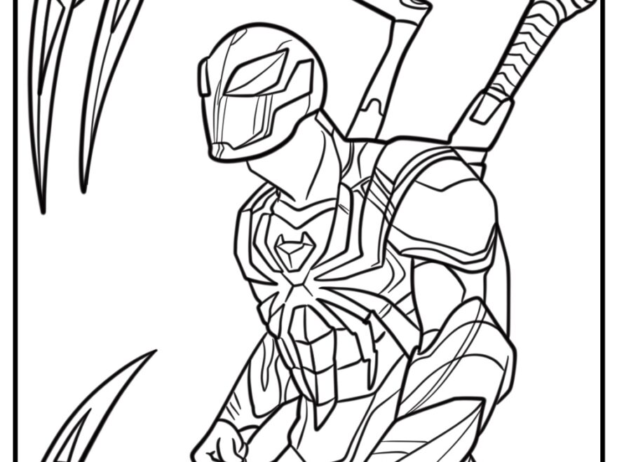 25 Free Iron Spider Coloring Pages For Kids