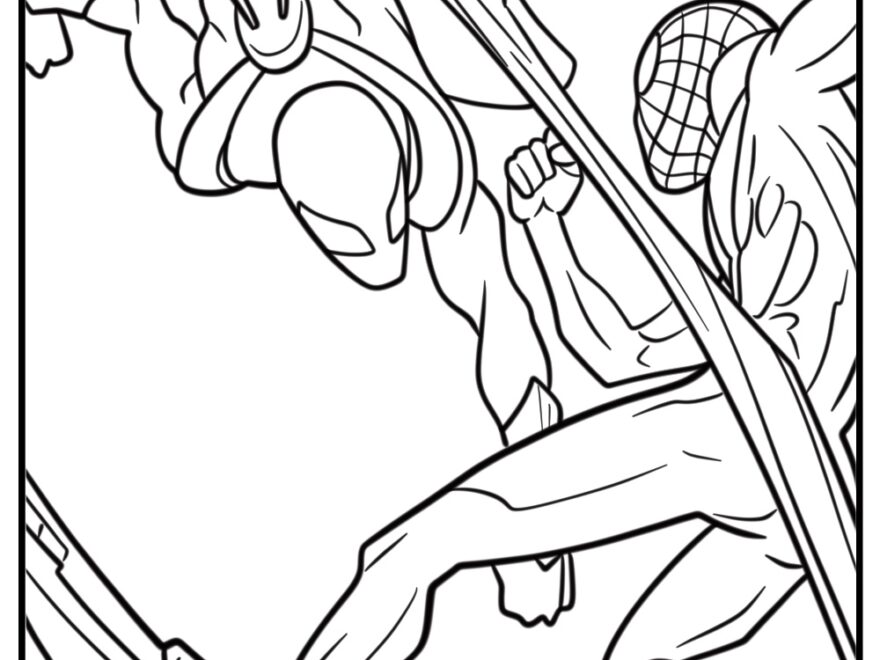 25 Free Iron Spider Coloring Pages For Kids