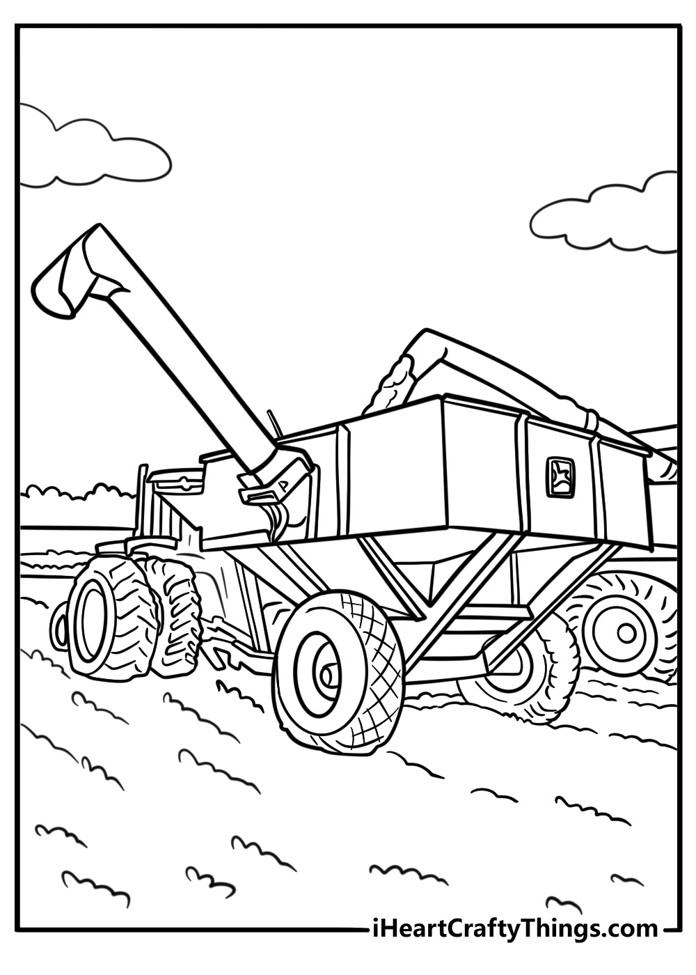 25 Free John Deere Coloring Pages For Kids