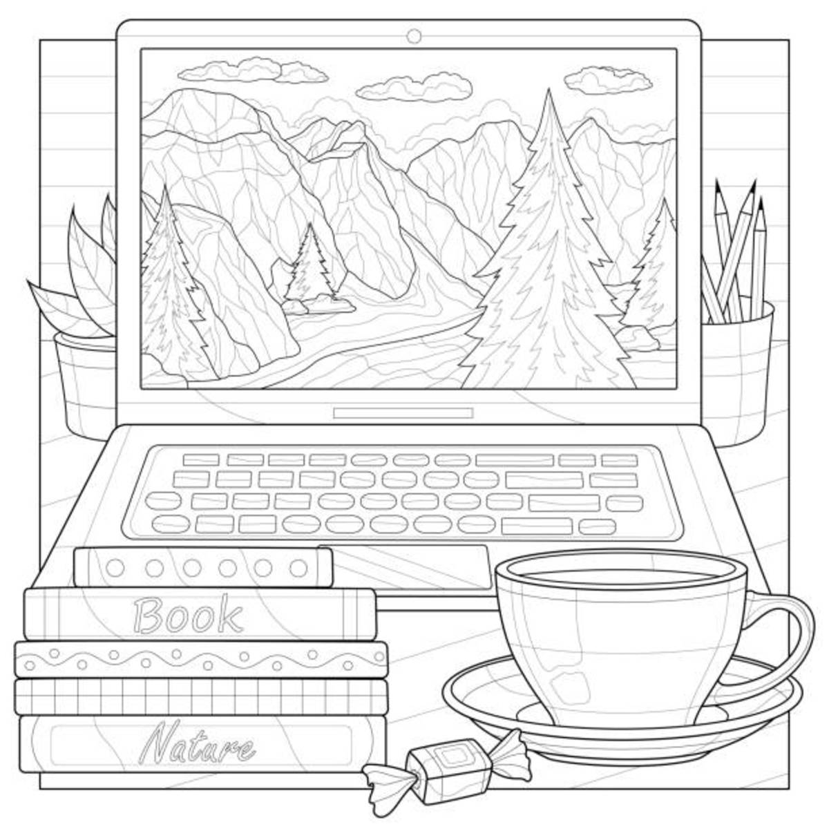 25 Free Printable Coloring Pages For Adults Parade