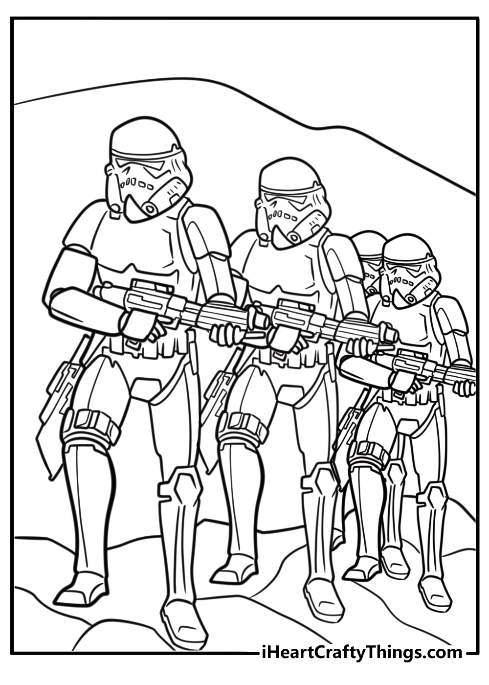 25 Free Stormtrooper Coloring Pages For Kids