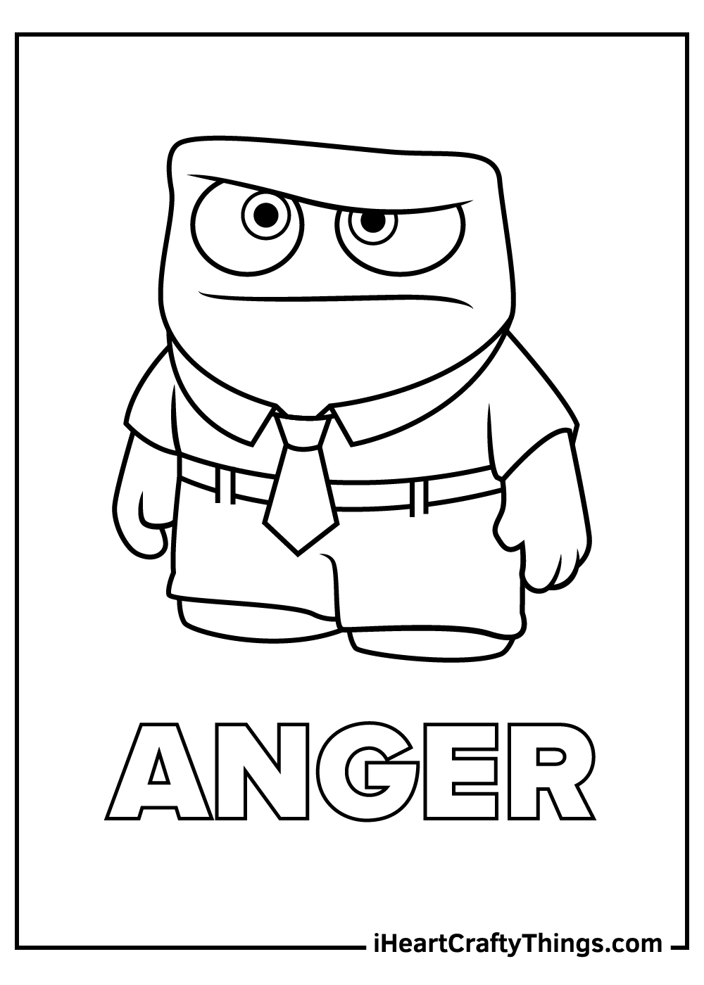 Inside Out Coloring Pages